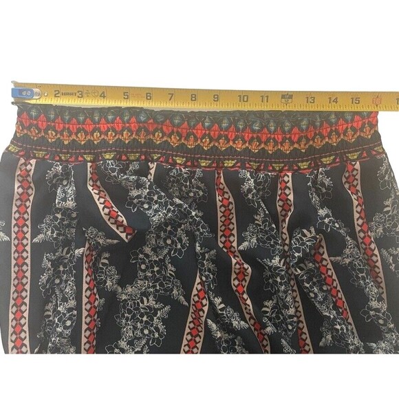 Jealous Tomato Off Shoulder LS Dress Aztec Floral Boho Artsy SMALL Above Knee - Picture 10 of 13